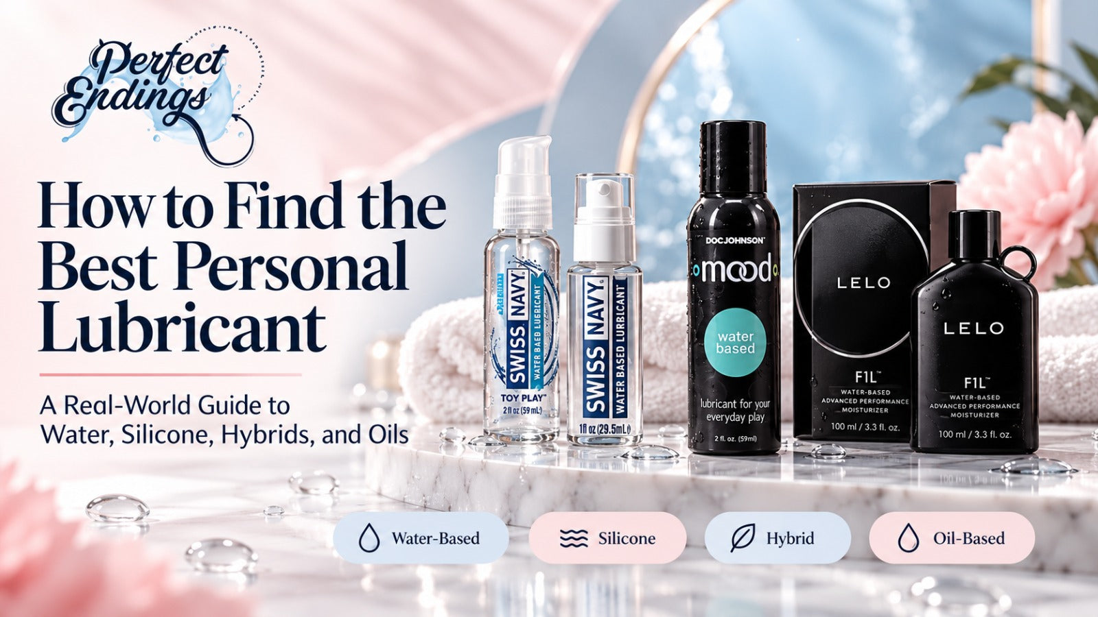 How to Find the Best Personal Lubricant: A Real-World Guide to Water, Silicone, Hybrids, and Oils